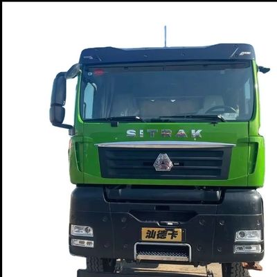 시트랙 트랙터 트럭 헤드 6*4 480HP 500HP EUR 5 10 휠 10 16 중량 트럭 3 축 수동