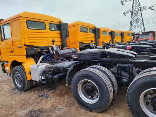 방사선 타이어 디자인 샤크만 트랙터 트럭 F3000 400L 336-420HP 50 오렌지 좌석≤5