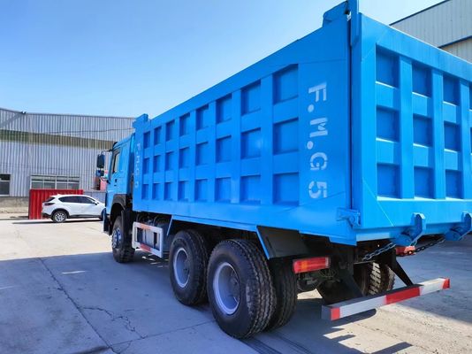 375HP 중고 파우크 블루 시노트럭 HOWO 6*4 유로 3/4/5 배출량 덤프 트럭