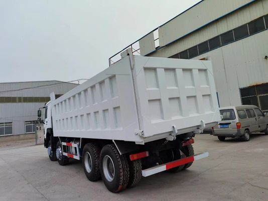 전면 리프팅 스타일 덤프 트럭 12.00r20 타이어 375HP 시노트룩 HOWO 8*4 중고 트럭