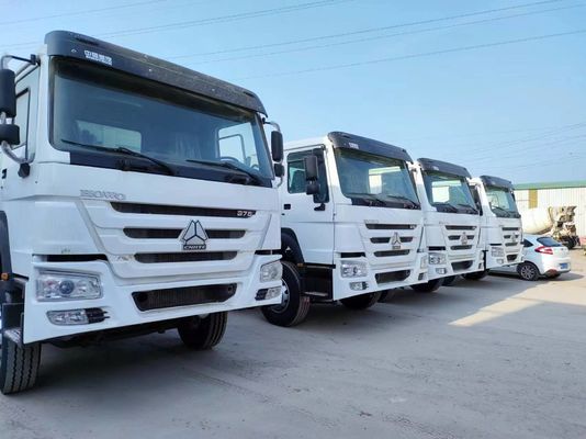 판매 후 서비스 1 년 사용 된 HOWO 6X4 400L 고마력 트랙터 트럭 12r22.5