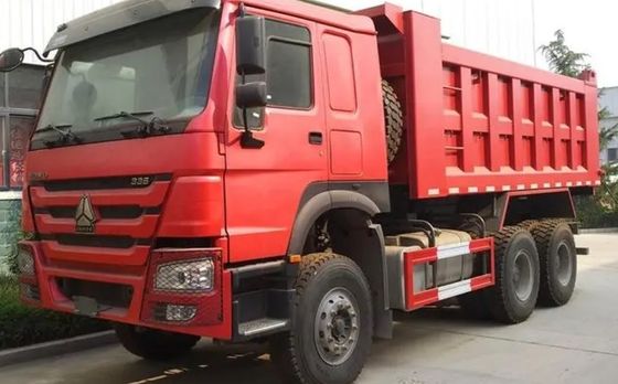 351-450hp HOWO371 DOT 인증 및 타이어와 함께 덤프 트럭