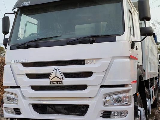 351-450hp HOWO371 DOT 인증 및 타이어와 함께 덤프 트럭