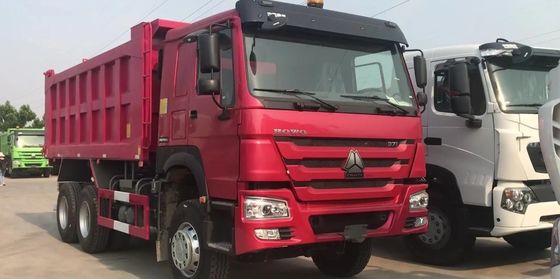 수동 변속기 Sinotruck HOWO 40톤 6X4 10 휠 덤프 트럭 성능