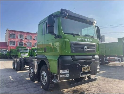 시트랙 트랙터 트럭 헤드 6*4 480HP 500HP EUR 5 10 휠 10 16 중량 트럭 3 축 수동