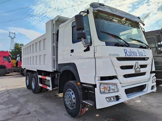 ECE 인증 전면 리프팅 스타일 HOWO 6*4 덤프 트럭 티퍼 트럭 351-450hp