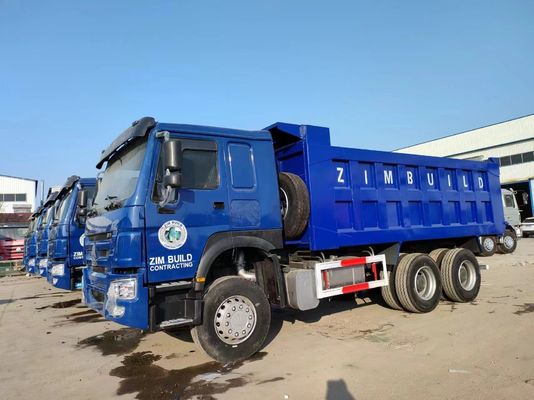 DOT 인증 12.00r20 중고 Sinotruck HOWO 6*4 10개의 타이어와 함께 무거운 덤프 트럭