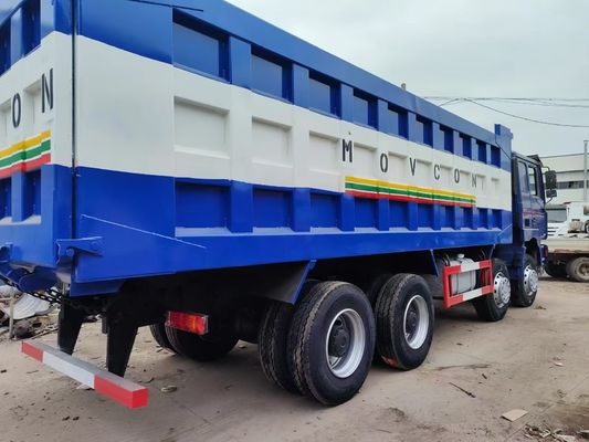 블루 샤크맨 F3000 8*4 덤프 트럭 351-450마력 및 DOT 인증