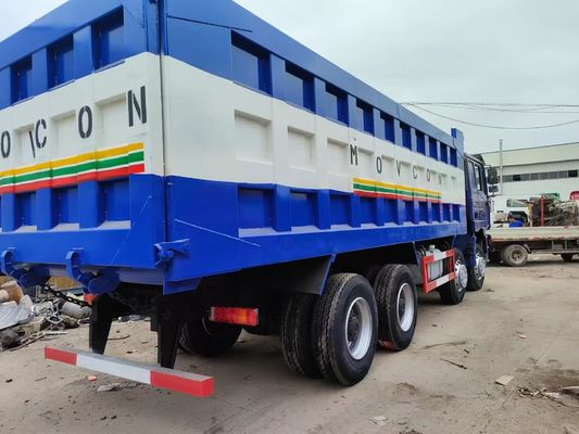 블루 샤크맨 F3000 8*4 덤프 트럭 351-450마력 및 DOT 인증