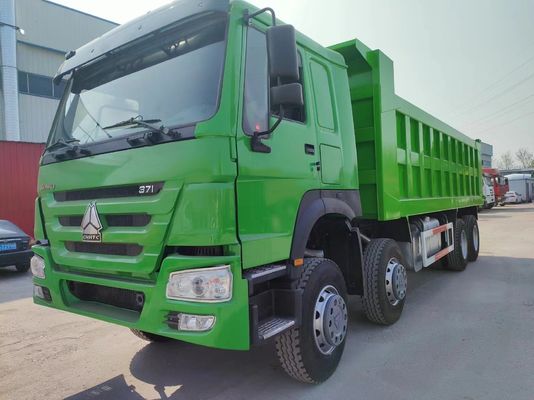 시노트룩 HOWO 8X4 12Wheeler 트레일러 헤드 덤프 럭 371/400/420/380HP 방사선 타이어