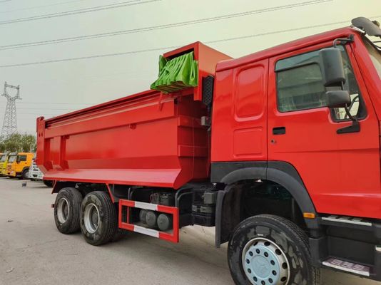 사용 된 Sinotruck HOWO 371HP/375 HP 4X2 유로 2 대형 화물 덤프 트럭