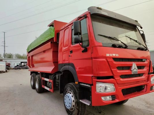 사용 된 Sinotruck HOWO 371HP/375 HP 4X2 유로 2 대형 화물 덤프 트럭