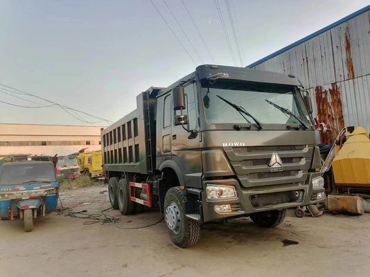 반사 타이어 디자인 Sinotruk HOWO 6*4 무거운 짐을 당기기 위한 덤프 트럭 ≤5석