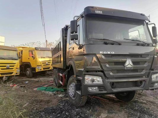 반사 타이어 디자인 Sinotruk HOWO 6*4 무거운 짐을 당기기 위한 덤프 트럭 ≤5석