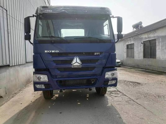 좋은 상태 블루 헤드 트럭 Sinotruk HOWO 6*4 4-6L 엔진 용량 트랙터 트럭