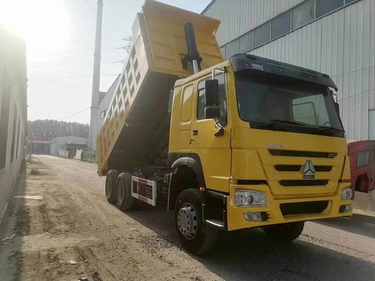 HOWO 시노트럭 460HP 덤프 트럭 가솔린 자동차 사용 좋은 연료 트럭 6-8L 엔진 용량