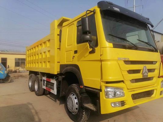 HOWO 시노트럭 460HP 덤프 트럭 가솔린 자동차 사용 좋은 연료 트럭 6-8L 엔진 용량