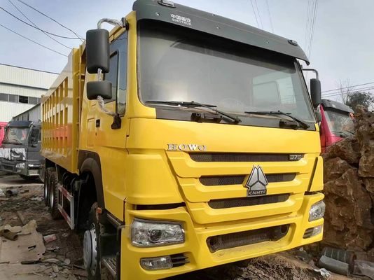 HOWO 시노트럭 460HP 덤프 트럭 가솔린 자동차 사용 좋은 연료 트럭 6-8L 엔진 용량