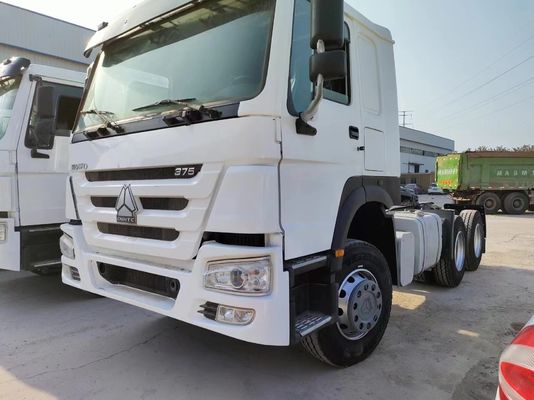 사용 된 HOWO 6X4 420HP 수동 변속기와 함께 고마력 견인 트럭