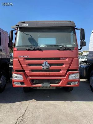 6X4 사용 된 시노트럭 HOWO 371-375HP 10바퀴 트랙터 트럭 중량 트레일러 헤드