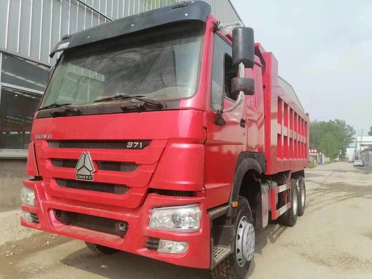 6X4 시노트럭 템퍼 덤퍼 템퍼 트럭 HOWO 371HP 10 휠 덤프 운송 트럭