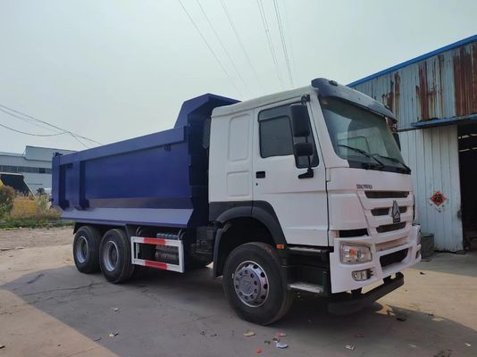 시노트럭 HOWO 20cbm 6X4 371HP 380HP 400HP Drc 가이아나 사용 된 덤퍼 티퍼 덤프 트럭