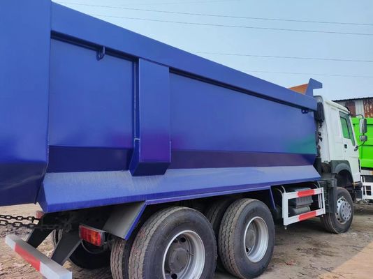 시노트럭 HOWO 20cbm 6X4 371HP 380HP 400HP Drc 가이아나 사용 된 덤퍼 티퍼 덤프 트럭