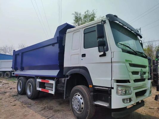 시노트럭 HOWO 20cbm 6X4 371HP 380HP 400HP Drc 가이아나 사용 된 덤퍼 티퍼 덤프 트럭
