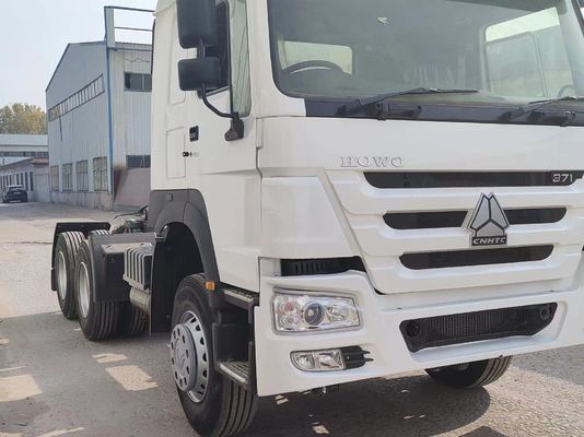 타이어 인증 DOT 흰색 Sinotruk HOWO 6*4 트랙터 트럭 우수한 성능
