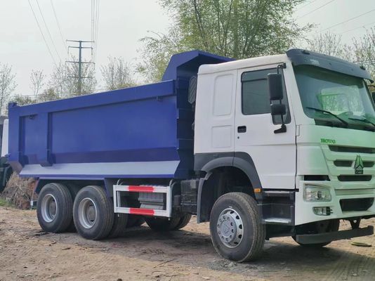6×4 드라이브 휠 HOWO 중량 380HP 400HP 430HP 10 휠 덤프 트럭 틱퍼 로딩