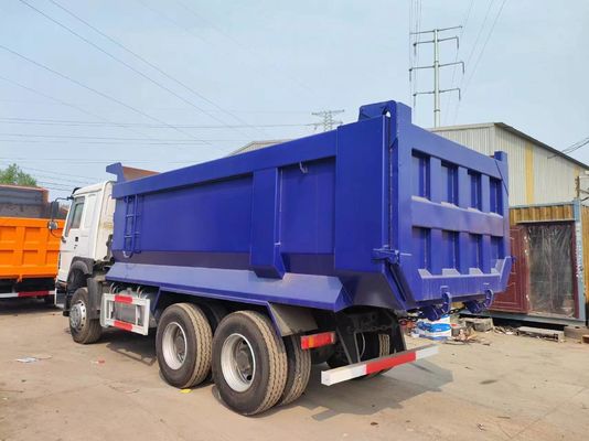 6×4 드라이브 휠 HOWO 중량 380HP 400HP 430HP 10 휠 덤프 트럭 틱퍼 로딩