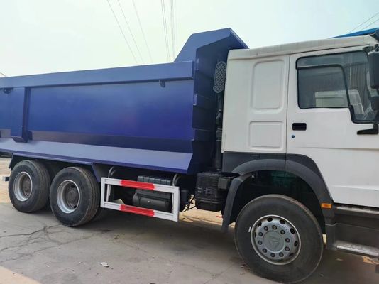 6X4 375HP U-Share 중고 HOWO 덤프 트럭 엔진 용량 6-8L 말력 351-450hp