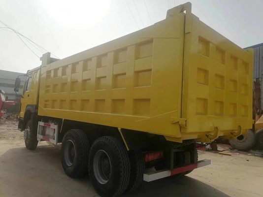 6-8L 엔진 용량 HOWO 6X4 트럭 150 250HP 덤프 틱퍼 트럭