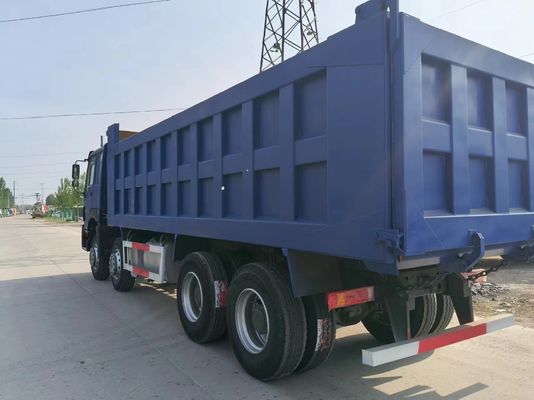HOWO 8*4 30m3 12 휠 광업 덤퍼 틱퍼 트럭 6-8L 엔진 용량