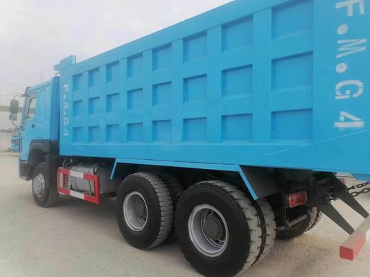 351-450hp 반사 타이어 디자인 HOWO 덤프 트럭 6X4 팅퍼 트럭과 좋은 상태