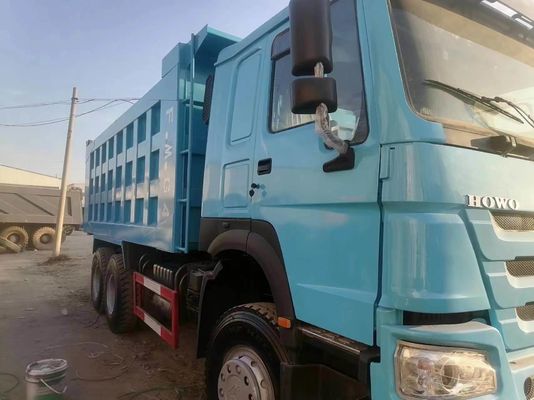351-450hp 반사 타이어 디자인 HOWO 덤프 트럭 6X4 팅퍼 트럭과 좋은 상태