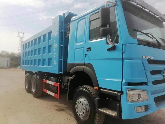 351-450hp 반사 타이어 디자인 HOWO 덤프 트럭 6X4 팅퍼 트럭과 좋은 상태