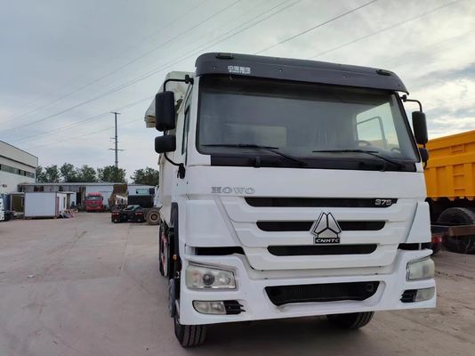 351-450hp 높은 용량 방사선 타이어 디자인 HOWO 6*4 건설용 U형 틱퍼 트럭