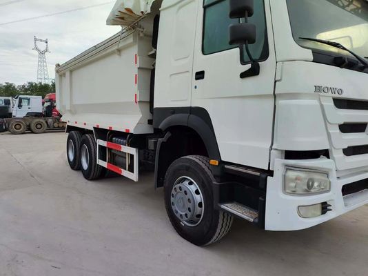 351-450hp 높은 용량 방사선 타이어 디자인 HOWO 6*4 건설용 U형 틱퍼 트럭