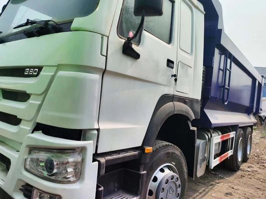 10 타이어 Sinotruck HOWO 6*4 덤프 트럭 사용 351-450hp 말력 또는 중고 트럭