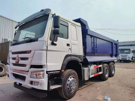 10 타이어 Sinotruck HOWO 6*4 덤프 트럭 사용 351-450hp 말력 또는 중고 트럭