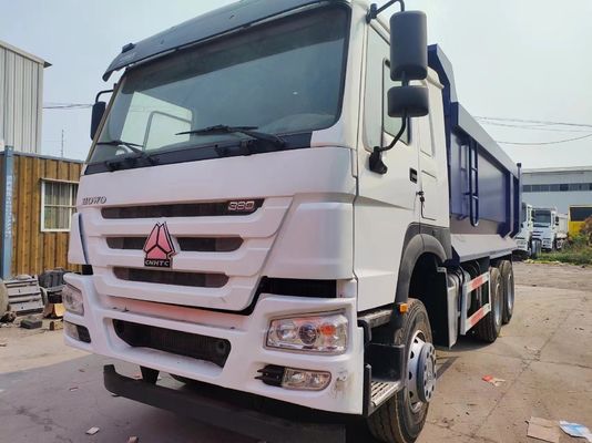 10 타이어 Sinotruck HOWO 6*4 덤프 트럭 사용 351-450hp 말력 또는 중고 트럭