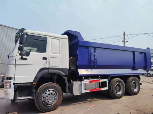 10 타이어 Sinotruck HOWO 6*4 덤프 트럭 사용 351-450hp 말력 또는 중고 트럭