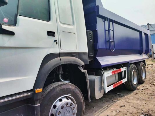 10 타이어 Sinotruck HOWO 6*4 덤프 트럭 사용 351-450hp 말력 또는 중고 트럭