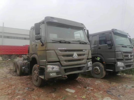 수동 변속기 HOWO Sinotruk 6*4 트랙터 1년 후판 서비스 가리 트럭