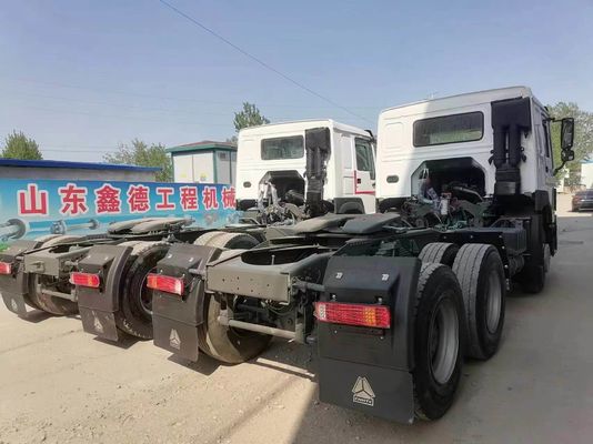 ISO 인증 6X4 371HP 가중 트랙터 헤드 트럭 디젤 엔진 Rhd 트랙터 트럭