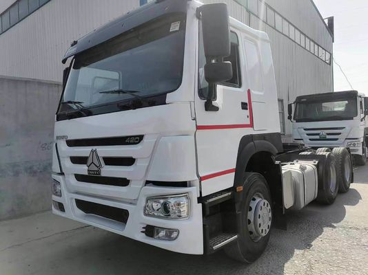 ISO 인증 6X4 371HP 가중 트랙터 헤드 트럭 디젤 엔진 Rhd 트랙터 트럭