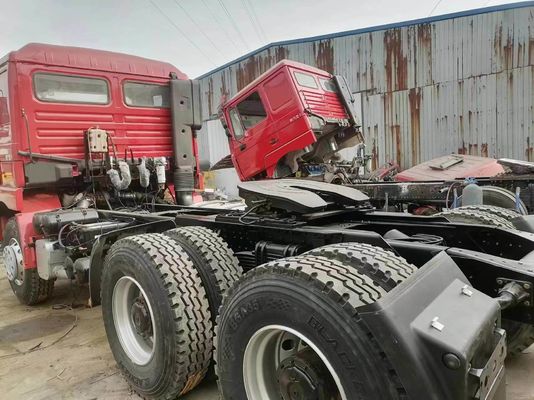 방사선 타이어 디자인 400HP HOWO 트랙터 트럭 6*4 10 휠 시노트럭 수동 변속기