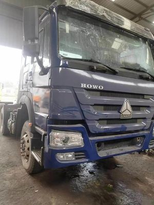 6X4 371HP 380HP 420HP 갱신 HOWO 사용 된 트랙터 ECE 타이어 인증을 가진 트럭