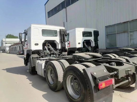 흰색 420HP Sinotruk HOWO 6*4 트랙터 트럭